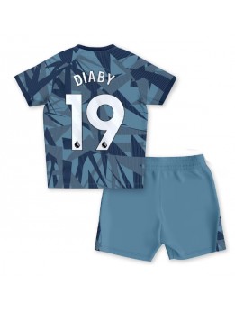 Otroški Nogometna dresi replika Aston Villa Moussa Diaby #19 Tretji 2023-24 Kratek rokav (+ hlače)